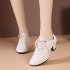 J04 white two-point bottom-5c cm heel height / 34