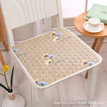 Chair cushion cushion four seasons universal chair cushion office fart cushion restaurant dining chair stool non-slip square seat cushion