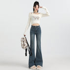 Retro blue nine points / XS