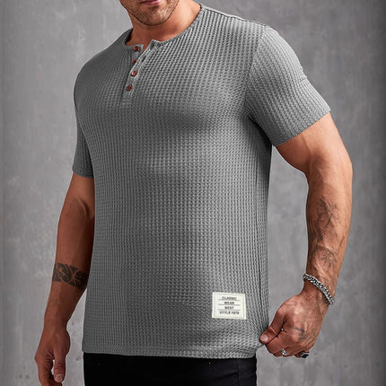 2025 New Summer Cross-Border Xiyin Amazon Aliexpress Round Neck Retro Pullover Elastic Breathable Short-Sleeved T-Shirt