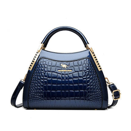 Bags Women's Bags Crocodile Pattern Handbags 2025 Foreign Trade New Trendy Ladies Handbags Women's Shoulder Bags