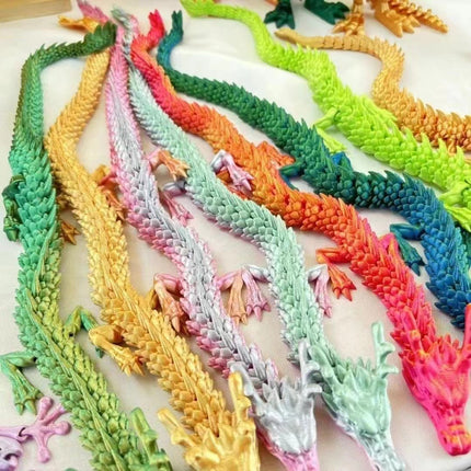 3D Printed Dragon Ornaments Cross-Border Popular Dragon Egg Chinese Dragon Toys Crafts Stall Wholesale Creative Hand-Made Gifts