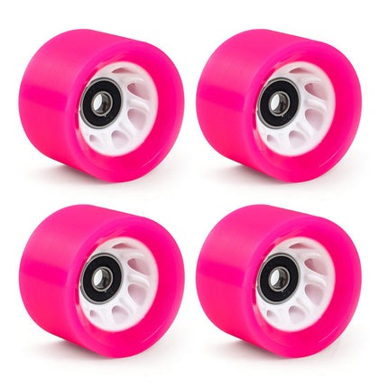 Double-row roller skates wear-resistant carpool four-wheel skates high hardness speed pulley roller skates skateboard universal Pu wheel