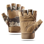 Half-finger paratrooper-camouflage sand color / L