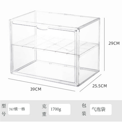 Blind Box Storage Display Stand Desktop Transparent Dustproof Acrylic Lego Bubble Mate Storage Cabinet Hand Display Box