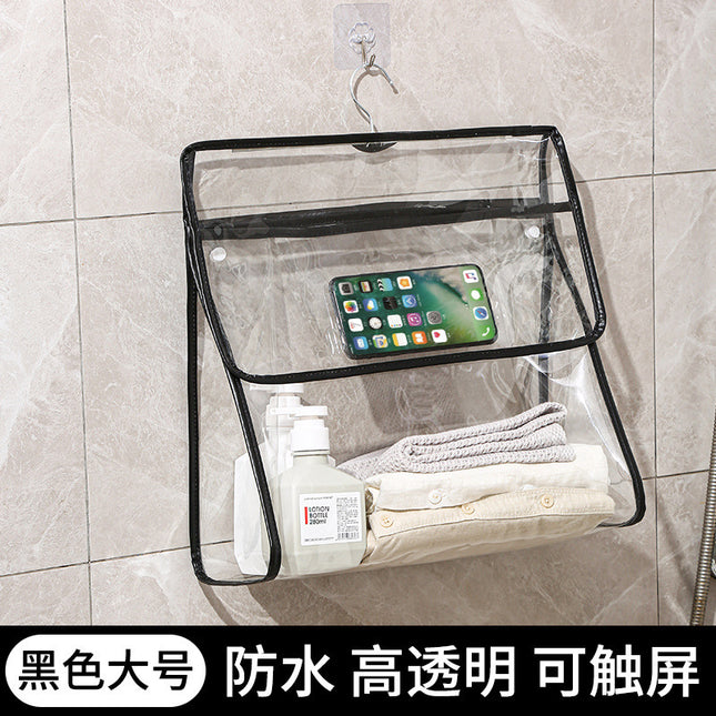 Bathroom Waterproof and Moisture-Proof Clothes Hanging Bag Bathroom Bathing Clothes Bag Dormitory Clothes Hanging Storage Hanging Bag