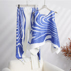 Blue / Top Pants suit