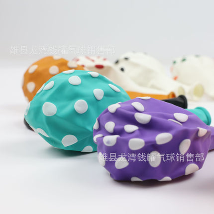 Thickened 12 inch 2.8g polka dot latex balloon wedding wedding party holiday balloon decorative polka dot balloon