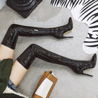 Black heel height 10cm / 33