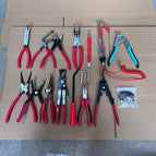 Green and black snap pliers 15pcs set