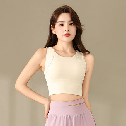 Lulu Replacement 2024 New Yoga Clothes High-End Three-Piece Sports Suit Women's Morning Running Clothes Quick-Drying Fitness Clothes