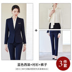 Blue Suit Pants Shirt / S