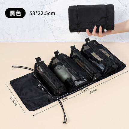 New Cosmetic Bag Four-In-One Travel Portable Multi-Functional Large-Capacity Removable Toiletry Storage Bag