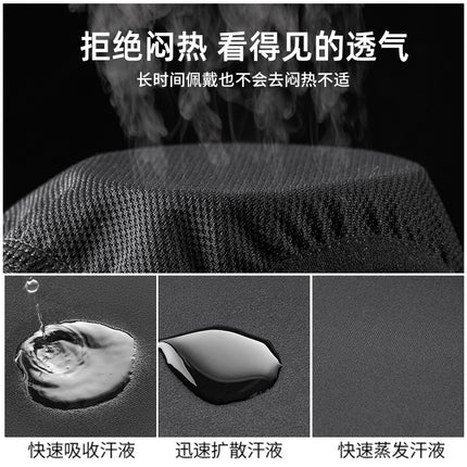Outdoor Riding Sunscreen Ice Silk Headgear Moisture-absorbing Quick-drying Breathable Face Motorcycle Bicycle Helmet Sweat-absorbing Lining