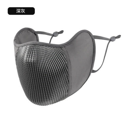New Summer Sunscreen Mask Outdoor Sports Ice Silk Sunscreen UV Protection Eye Corner Breathable Mask Women