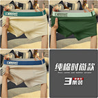 (3 strips of pure cotton 911) light gray-green-beige / L [recommended 40-50kg ]
