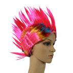 Rose Red Chicken Crown Hair / Free size