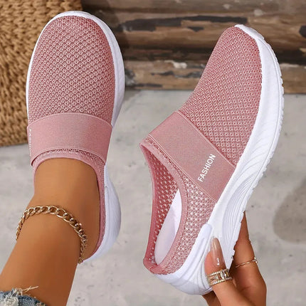 Women's Shoes, Casual Shoes, Summer Cross-Border Comfortable and Breathable Sandals, Lightweight Slip-On Slippers, Thick-Soled Versatile Shoes for Women