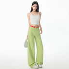 Apple green trousers / XS