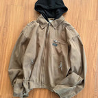 Brown color [hat not removable] / M