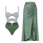 Green Splice suit / S