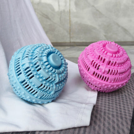 Laundry ball large size decontamination anti-winding washing ball washing clothes fragrance elasticity does not hurt clothes magic ball ceramic particles