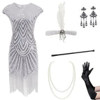 White [dress + accessories]] / S
