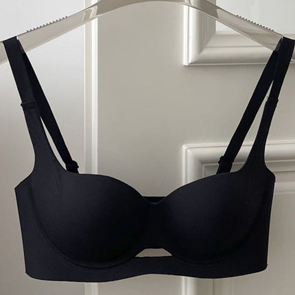325 light baroque simple one-piece seamless nude pull-up bra underwear small chest pull-up bra bra