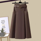 Brown skirt / S