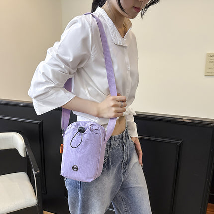 Mobile Phone Bag for Female Students, Water Bottle Bag, Versatile Casual Portable Shoulder Crossbody Bag, Outdoor Sports Water Cup Small Crossbody Bag for Women
