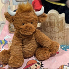 23cm / Curly highland cow