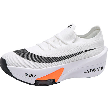 Shoes Men's New Summer Fly-Knit Air-Cushion Shoes High-End Sports Shoes Casual Shoes Breathable Youth Running Shoes Breathable