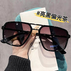 Black frame tea slices / Polarized lenses