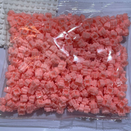 Bulk Small Particle Building Blocks 8mm Educational DIY Assembled Toys for Boys and Girls Jigsaw Puzzle Cartoon Pixel Painting