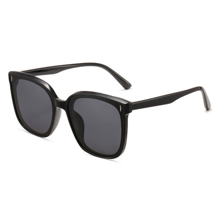 23 New Style Simple Square Sunglasses for Women, Korean Version, Fashionable Retro Versatile Internet Celebrity Sunglasses, Polarized Sun Protection Shades