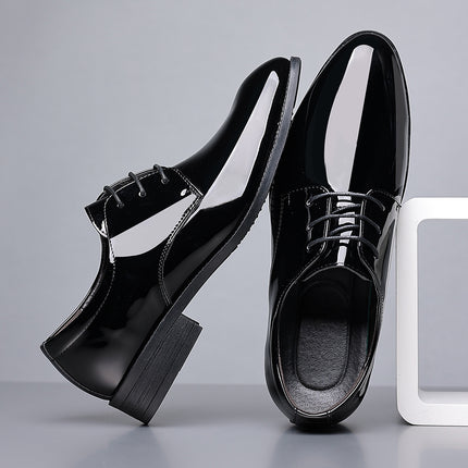 Men's Shoes Business Dress Shoes Men's All-match Fashion British Trendy Groom Shoes Men's Casual Shoes