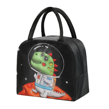 Cartoon Lunch Box Bag Portable Lunch Bag Thermal Insulation Bag Aluminum Foil Lunch Bag Handbag Student Office Student Eco-friendly Portable