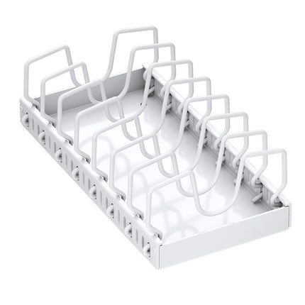Carefully Selected Kitchen Storage Pot Lid Rack, Adjustable Pot Holder, Pot Rack, Countertop Cabinet, Dish Rack, Pull-Out Storage Rack