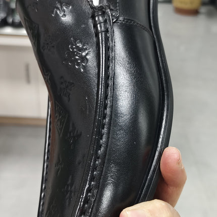 Leather Shoes Men's Genuine Leather Leg Shoes Men's Slip-on Men's Shoe Top Layer Cowhide Explosive Products Export Exclusive for Real Shooting