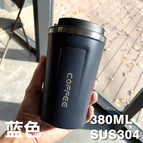 (including tax price) / Second generation coffee cup blue (380ml liner integrated molding)