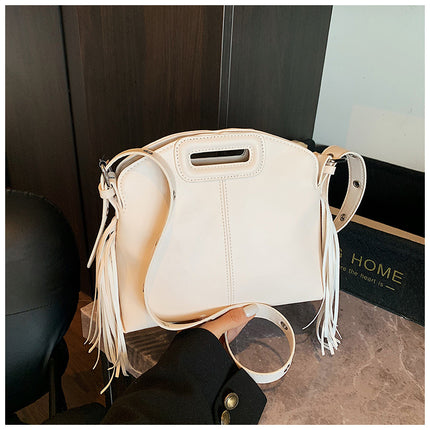 Ins Foreign Style One-Shoulder Tassel Bag Women's 2025 New Versatile Crossbody Bag Bags Cross-Border Women's Bag Wholesale