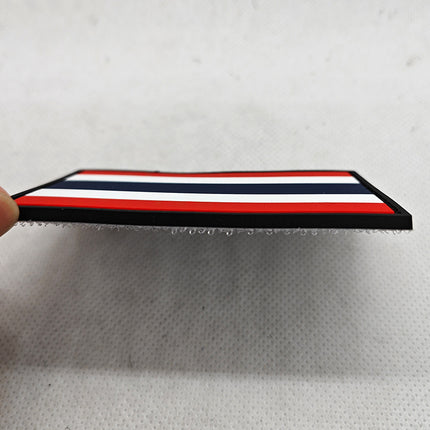 3D PVC Rubber Patch Velcro Badge Silicone National Flag Soft Glue Garment Accessories World Flags