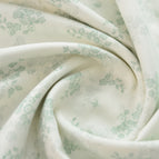 Fabric width 2.5m x 1.0m price / Green flowers