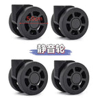 5.0cm fan-shaped black M mark (4 pieces)