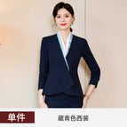Single navy blue suit / S