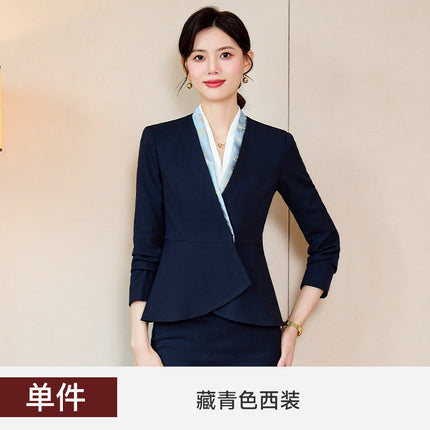 Case Field Customer Service Professional Suit suit Women's Spring and Autumn Temperament High-end Club Tooling Hotel Reception Work Clothes