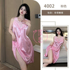 Pink Slip Skirt / Free size [can wear weight: within 65kg ]