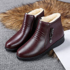 8827 red cotton shoes - premium boutique edition / 35