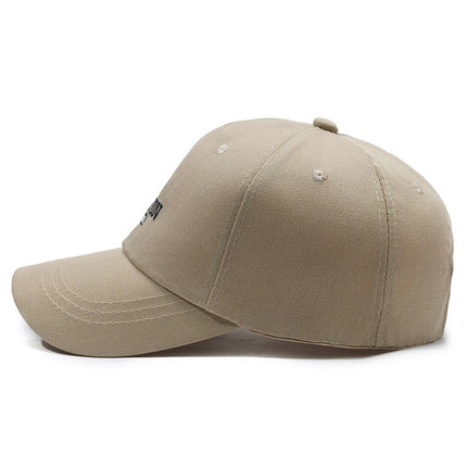 2024 New Korean Dongdaemun Deep Soft Top Baseball Cap Women's Face Small Cap Men's Wine Red Khaki Hat