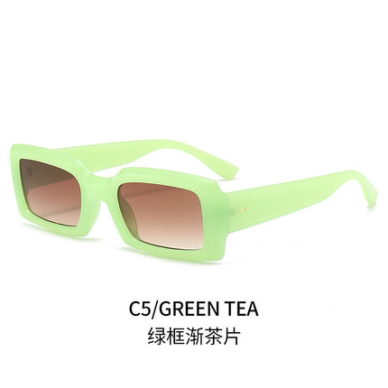 New All-match European and American Trendy Cross-border Square Sunglasses Trendy Street Shooting Modern Charm UV-proof Sunglasses